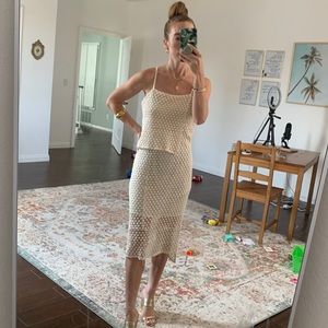 Whitney Eve off white dress